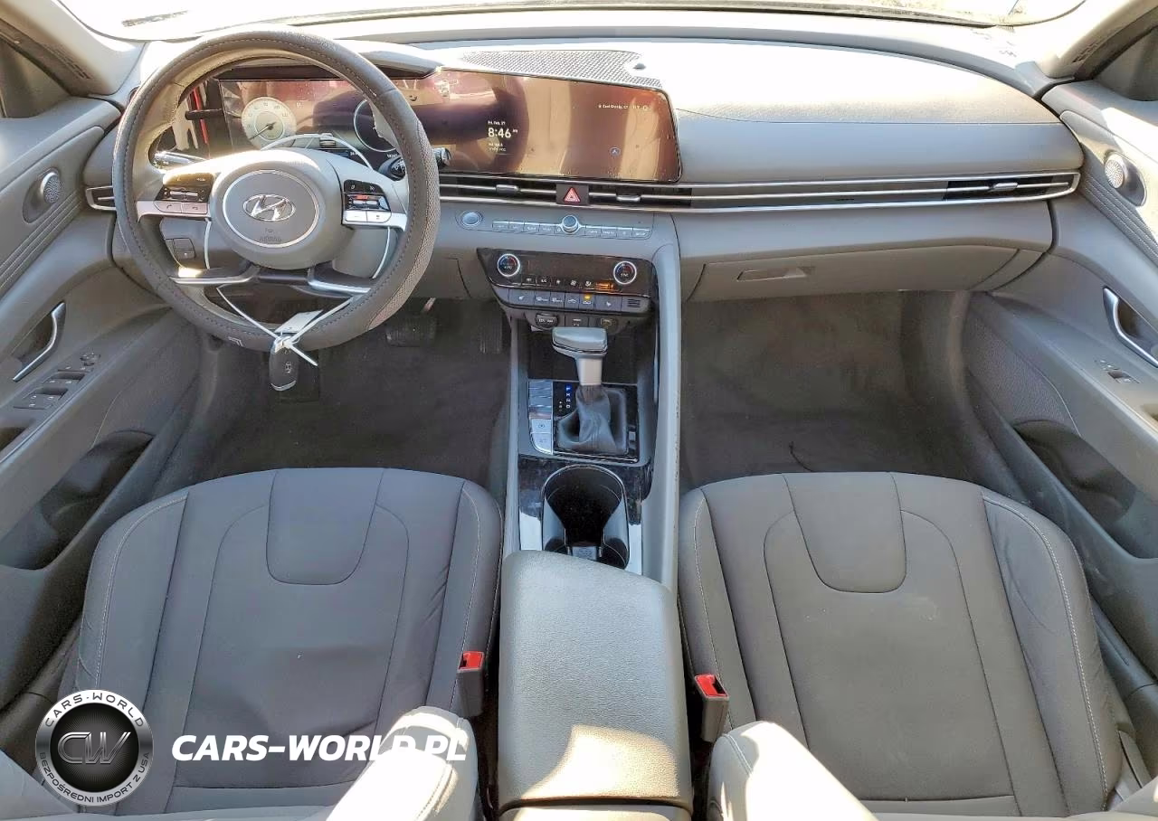 2023 Hyundai Elantra Sel VIN:KMHLS4AG8PU596662 - 8