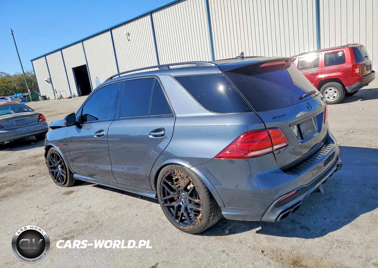 2016 Mercedes-Benz Gle 63 Amg-S 4Matic VIN:4JGDA7FB0GA694205 - 2