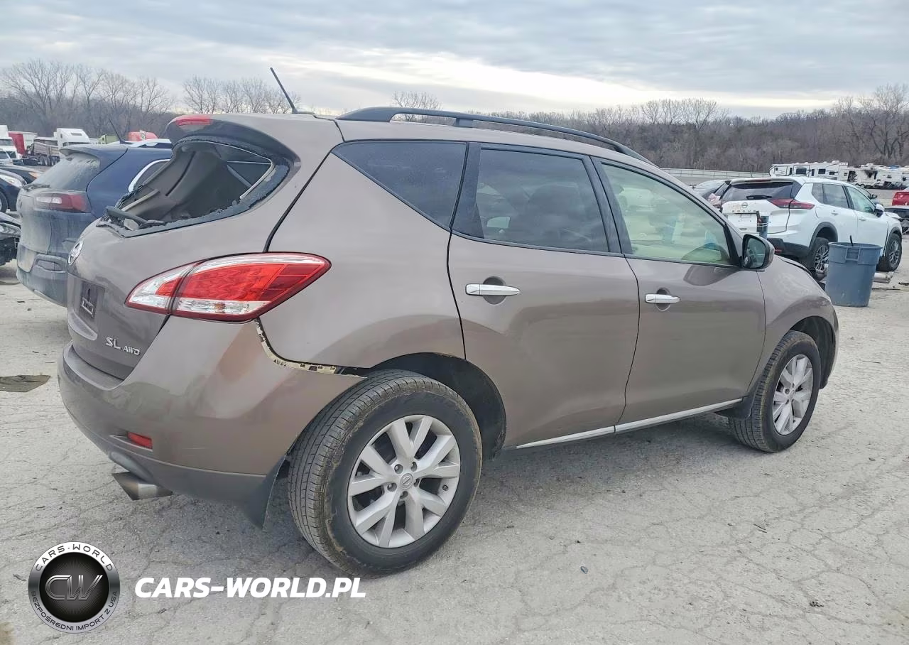 2012 Nissan Murano S VIN:JN8AZ1MW8CW233919 - 3