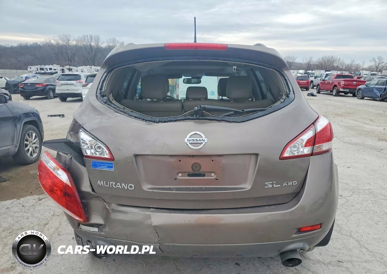 2012 Nissan Murano S VIN:JN8AZ1MW8CW233919 - 6