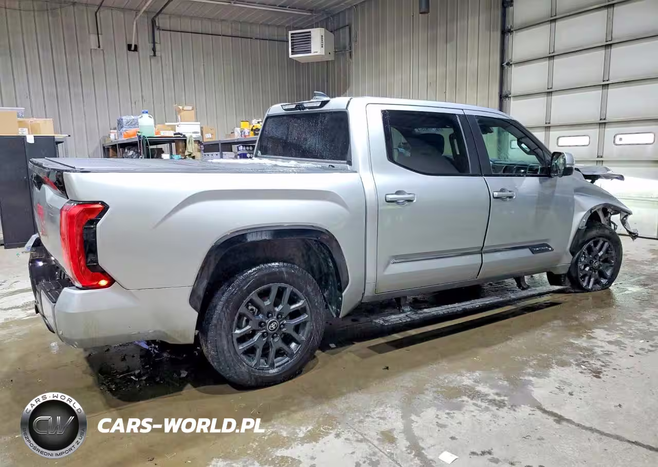 2025 Toyota Tundra Platinum VIN:5TFNA5DB3SX321407 - 3