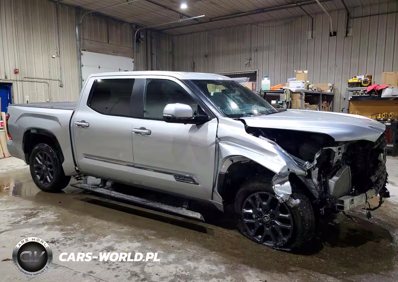 2025 Toyota Tundra Platinum VIN:5TFNA5DB3SX321407 - 4