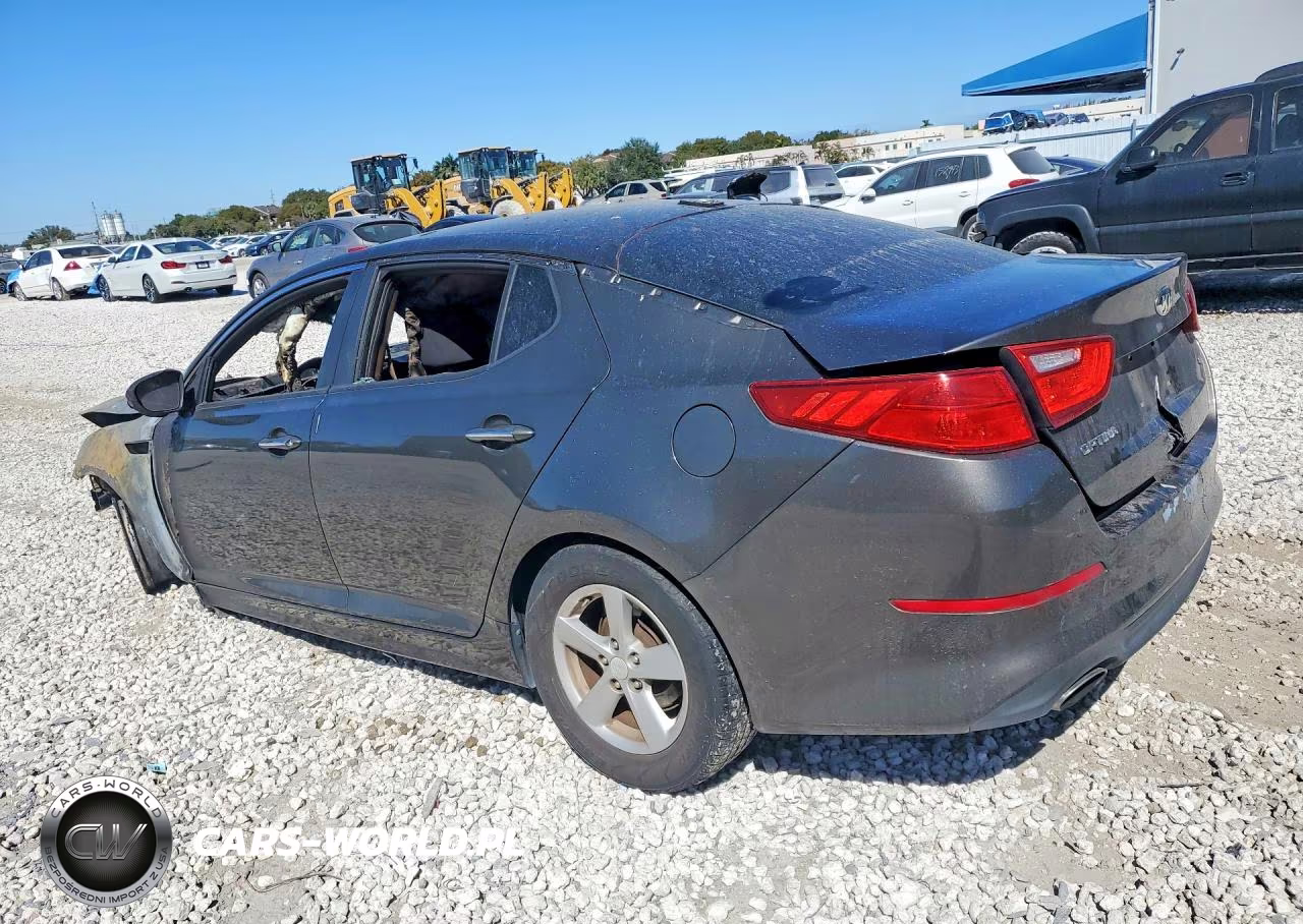 2014 Kia Optima Lx VIN:5XXGM4A76EG269910 - 2