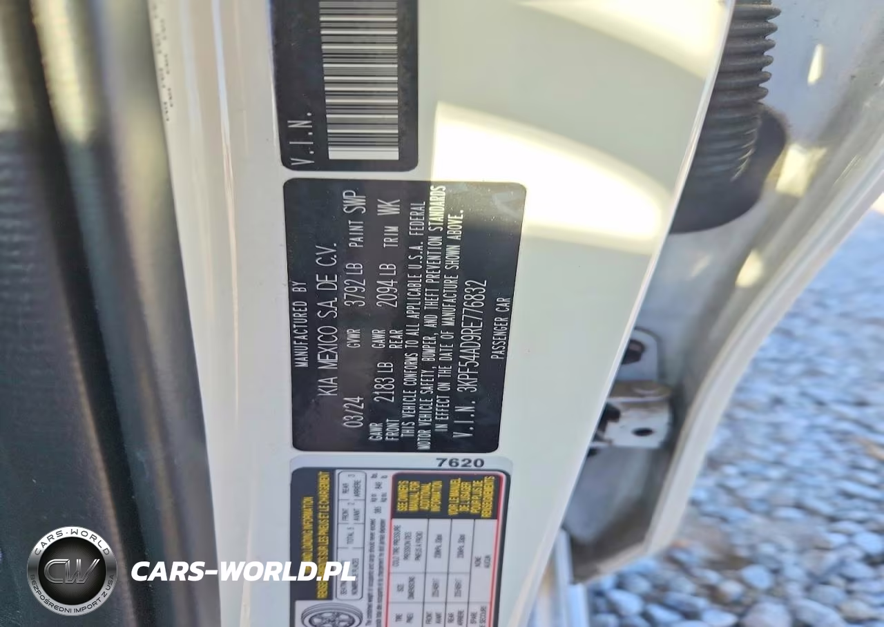 2024 Kia Forte Gt-Line VIN:3KPF54AD9RE776832 - 12