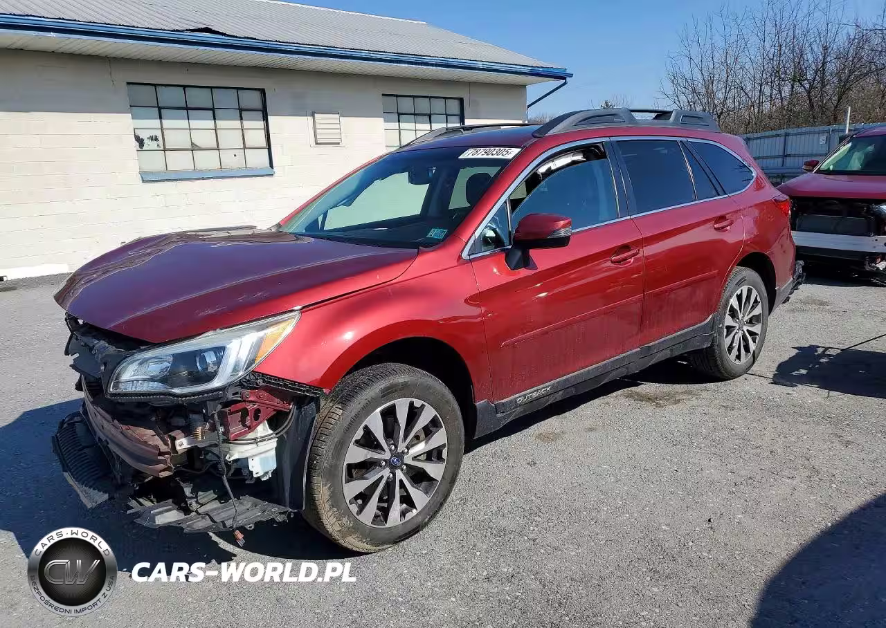 2017 Subaru Outback 2.5I Limited