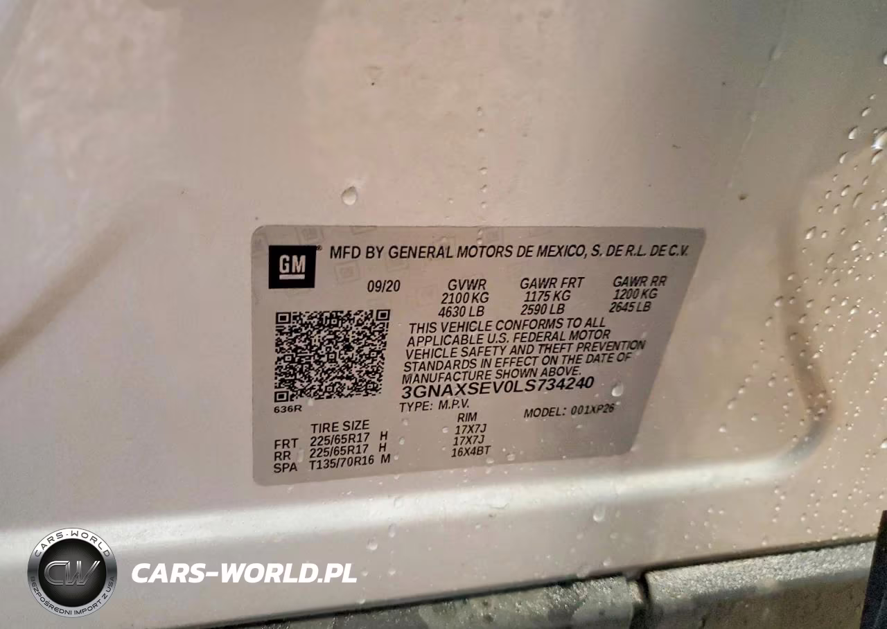 2020 Chevrolet Equinox Ls VIN:3GNAXSEV0LS734240 - 13
