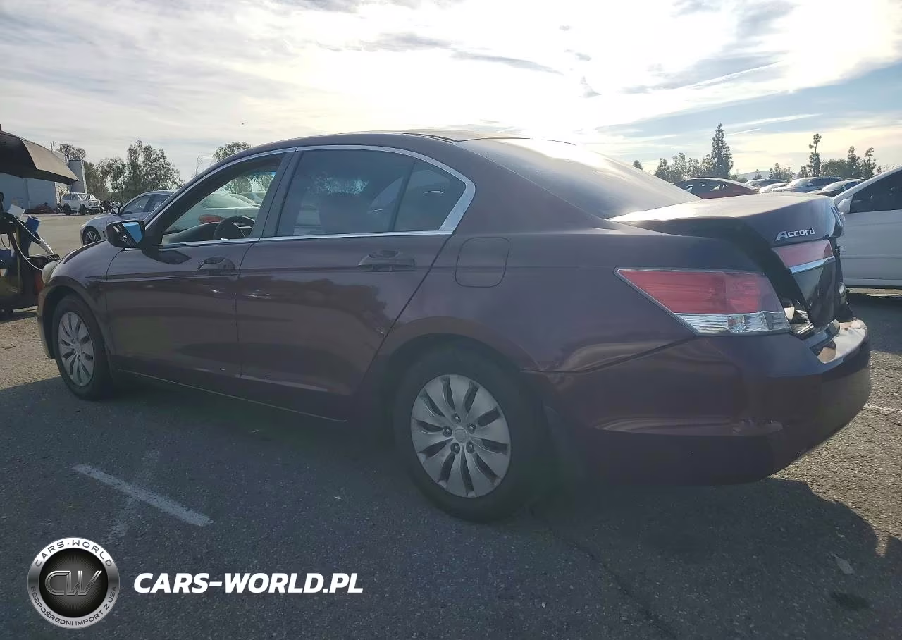 2011 Honda Accord Lx VIN:1HGCP2F37BA132662 - 2
