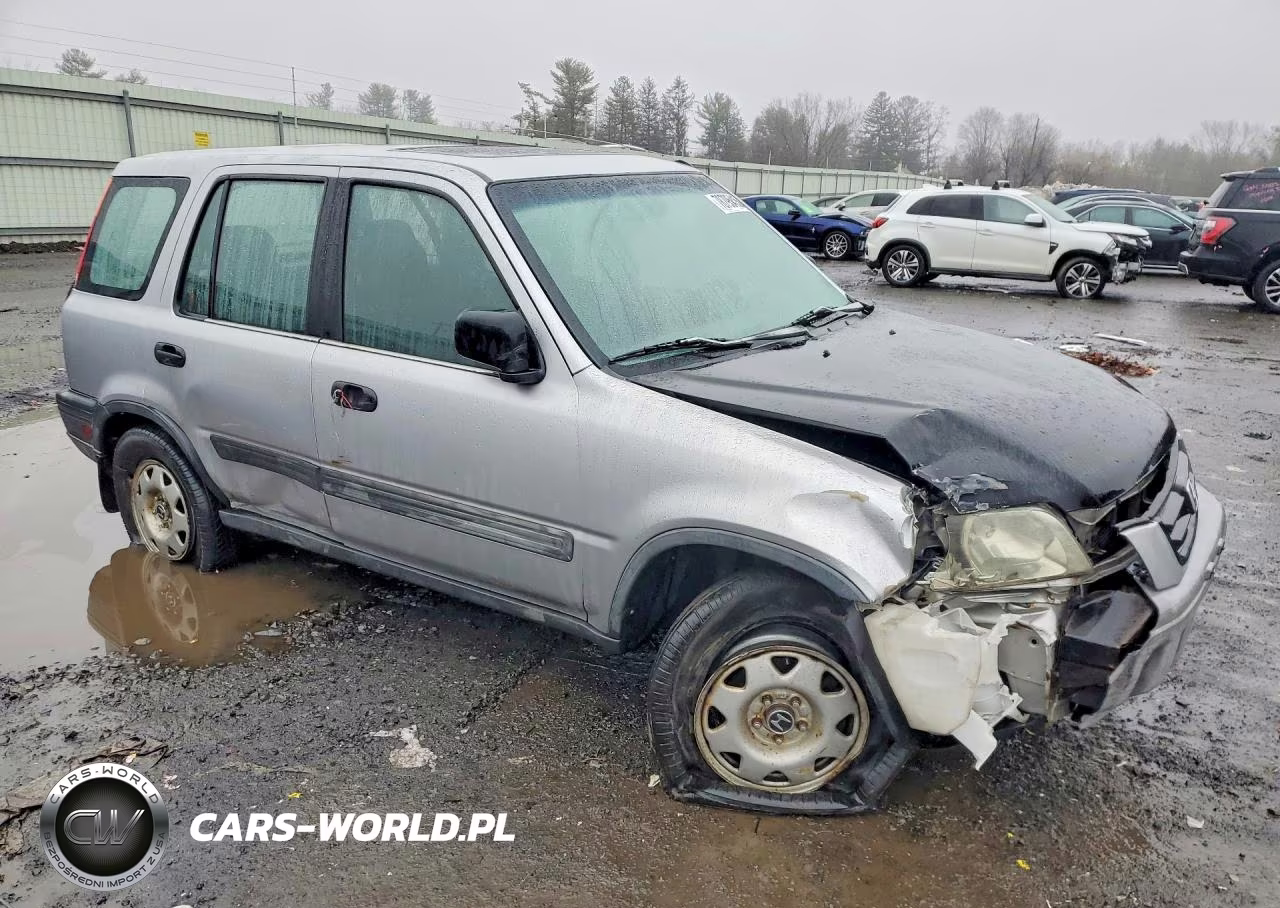 2001 Honda Cr-V Lx VIN:JHLRD18461C052423 - 4