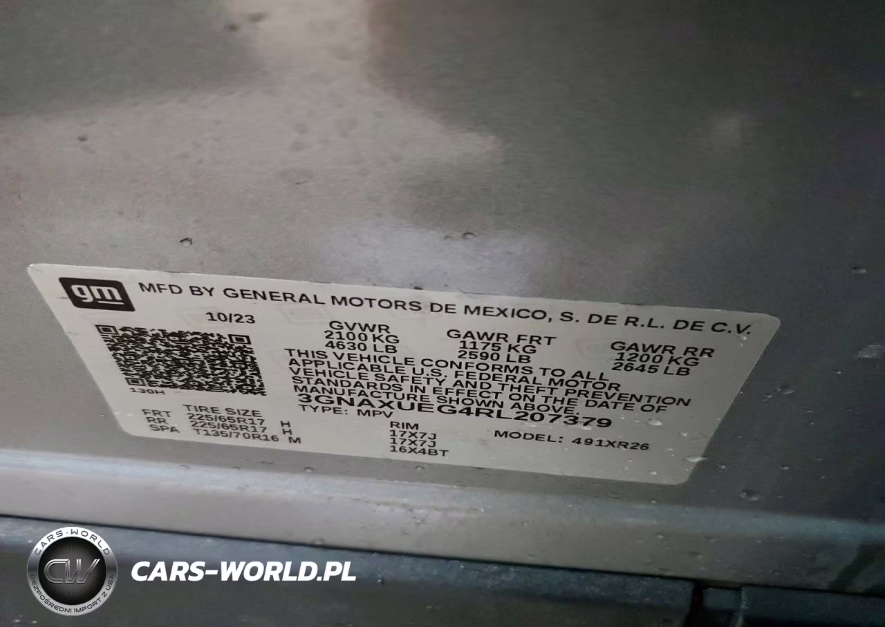 2024 Chevrolet Equinox Lt VIN:3GNAXUEG4RL207379 - 13