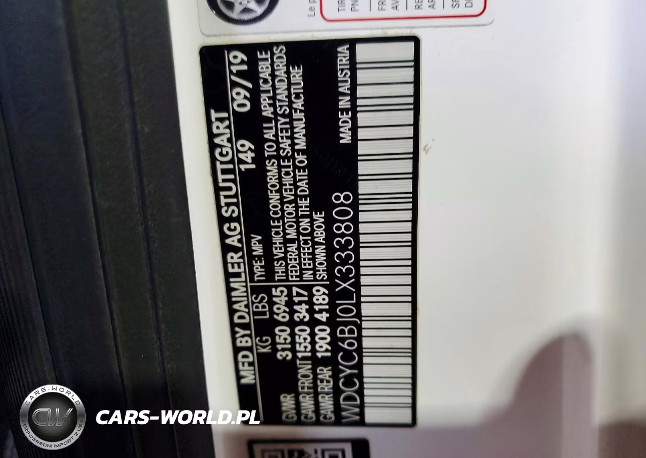 2020 Mercedes-Benz G 550 VIN:WDCYC6BJ0LX333808 - 13