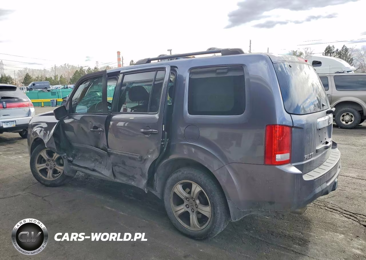 2015 Honda Pilot Exl VIN:5FNYF4H51FB039456 - 2