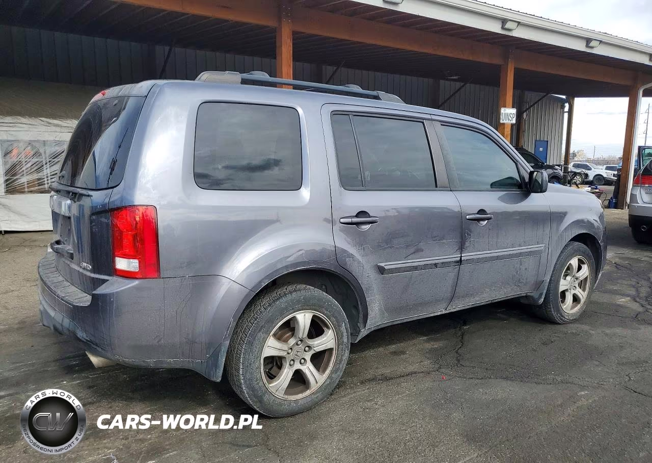 2015 Honda Pilot Exl VIN:5FNYF4H51FB039456 - 3