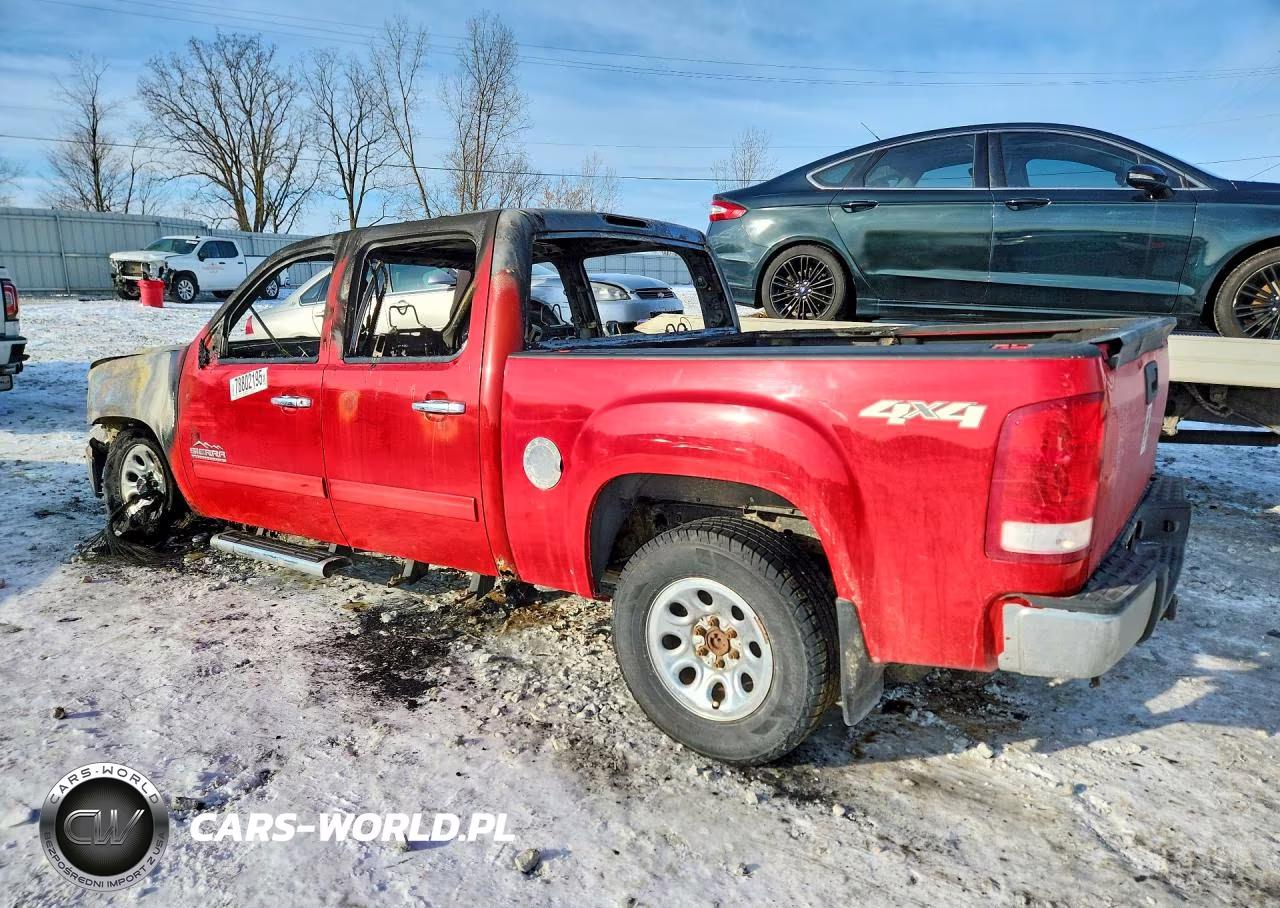 2011 GMC Sierra K1500 Sl VIN:3GTP2UEA0BG220013 - 2