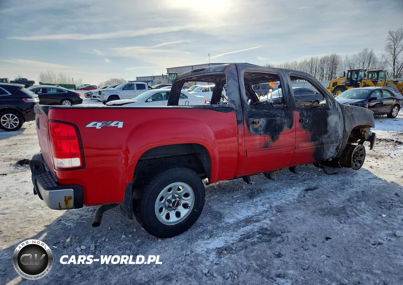 2011 GMC Sierra K1500 Sl VIN:3GTP2UEA0BG220013 - 3