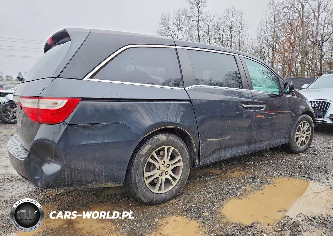 2013 Honda Odyssey Ex VIN:5FNRL5H47DB046029 - 3