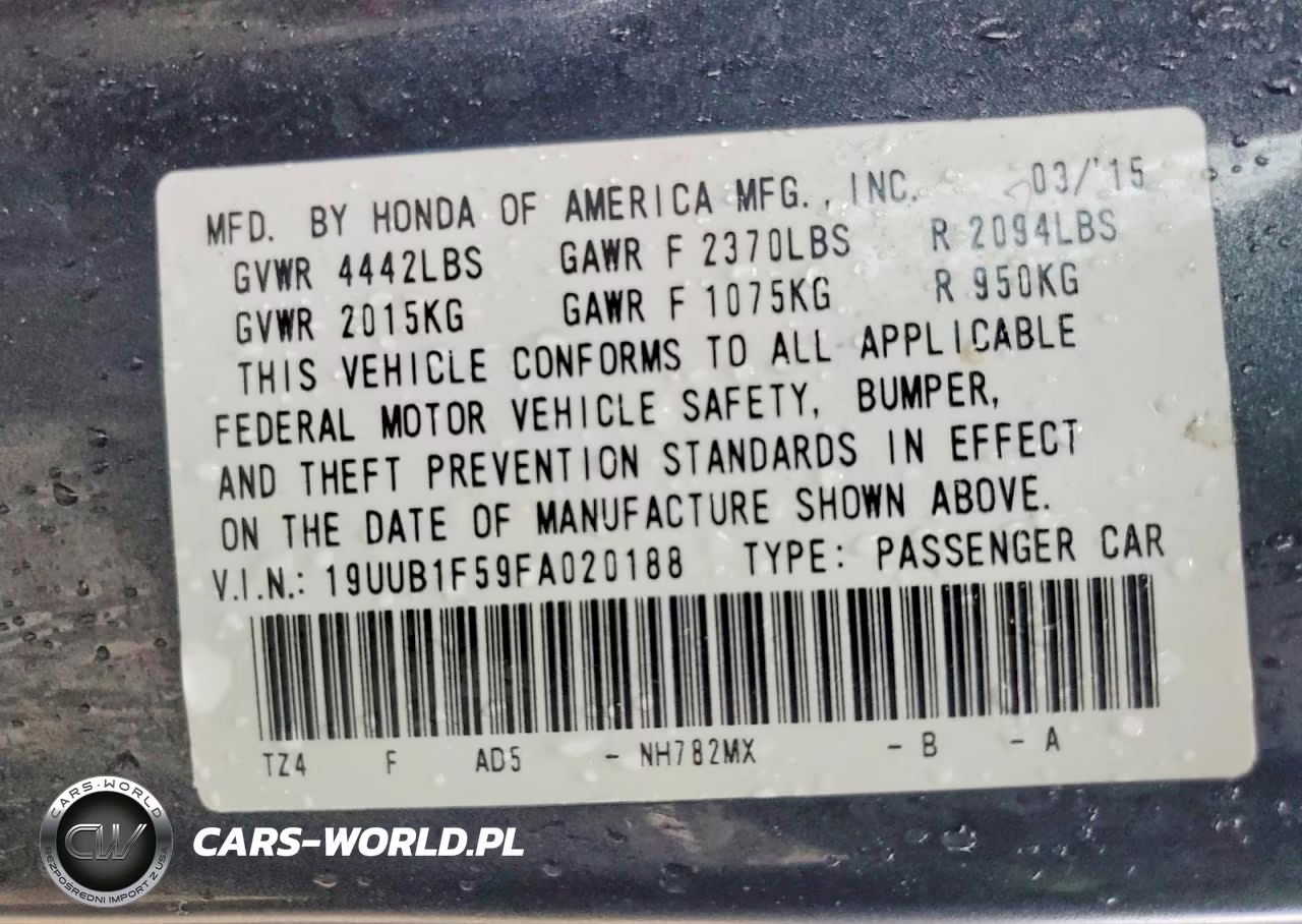 2015 Acura Tlx Tech VIN:19UUB1F59FA020188 - 13