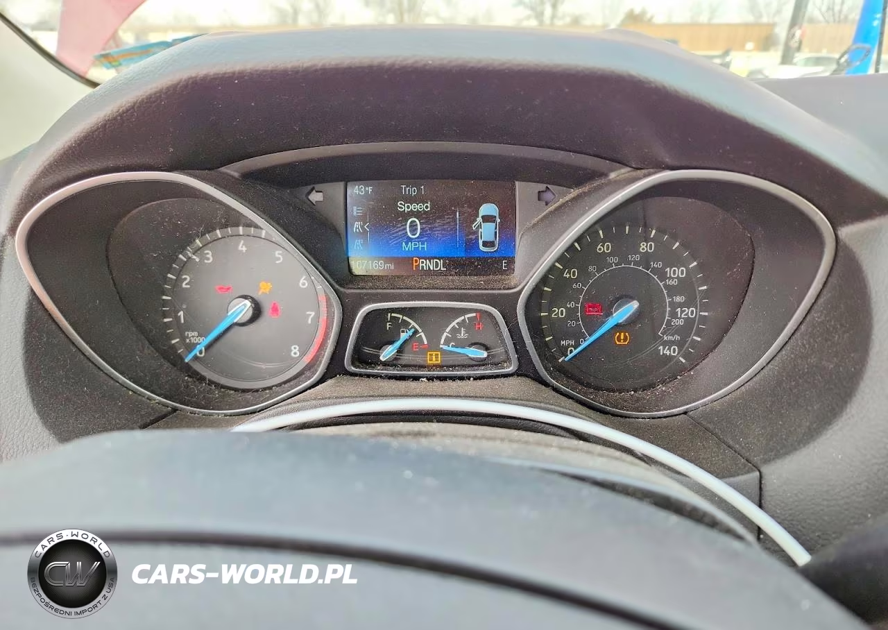 2016 Ford Focus Se VIN:1FADP3K21GL288218 - 9