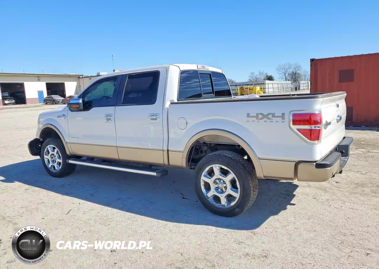 2013 Ford F150 Supercrew VIN:1FTFW1ET6DKF13605 - 2
