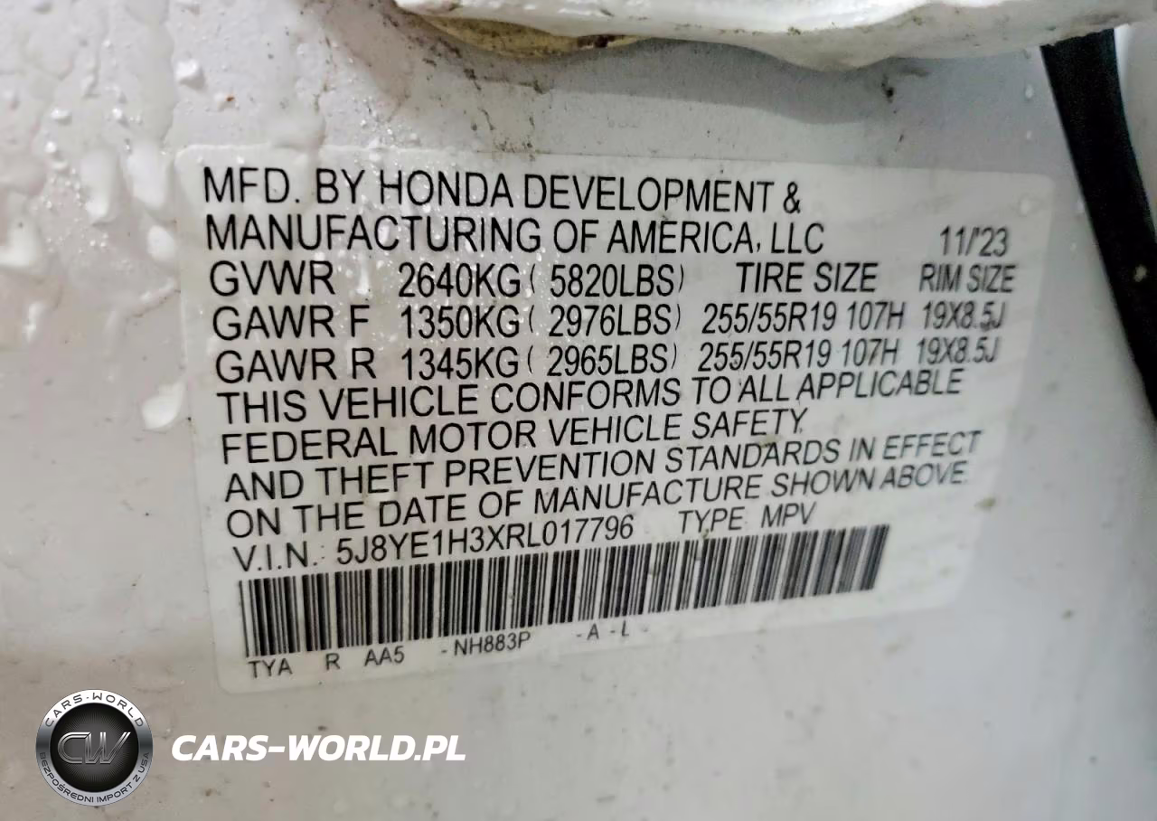 2024 Acura Mdx VIN:5J8YE1H3XRL017796 - 13