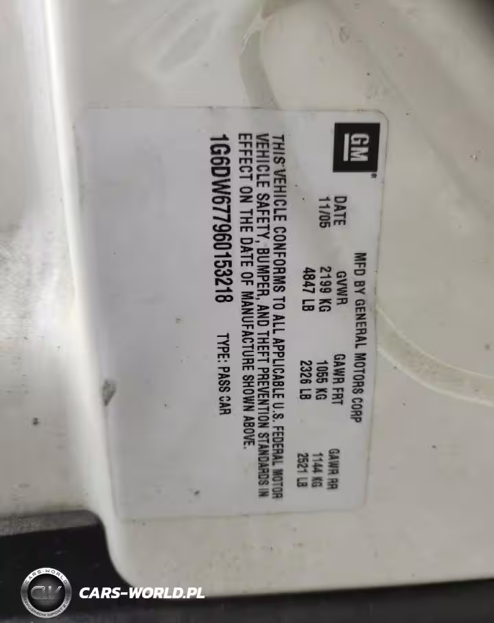 2006 Cadillac Sts VIN:1G6DW677960153218 - 13