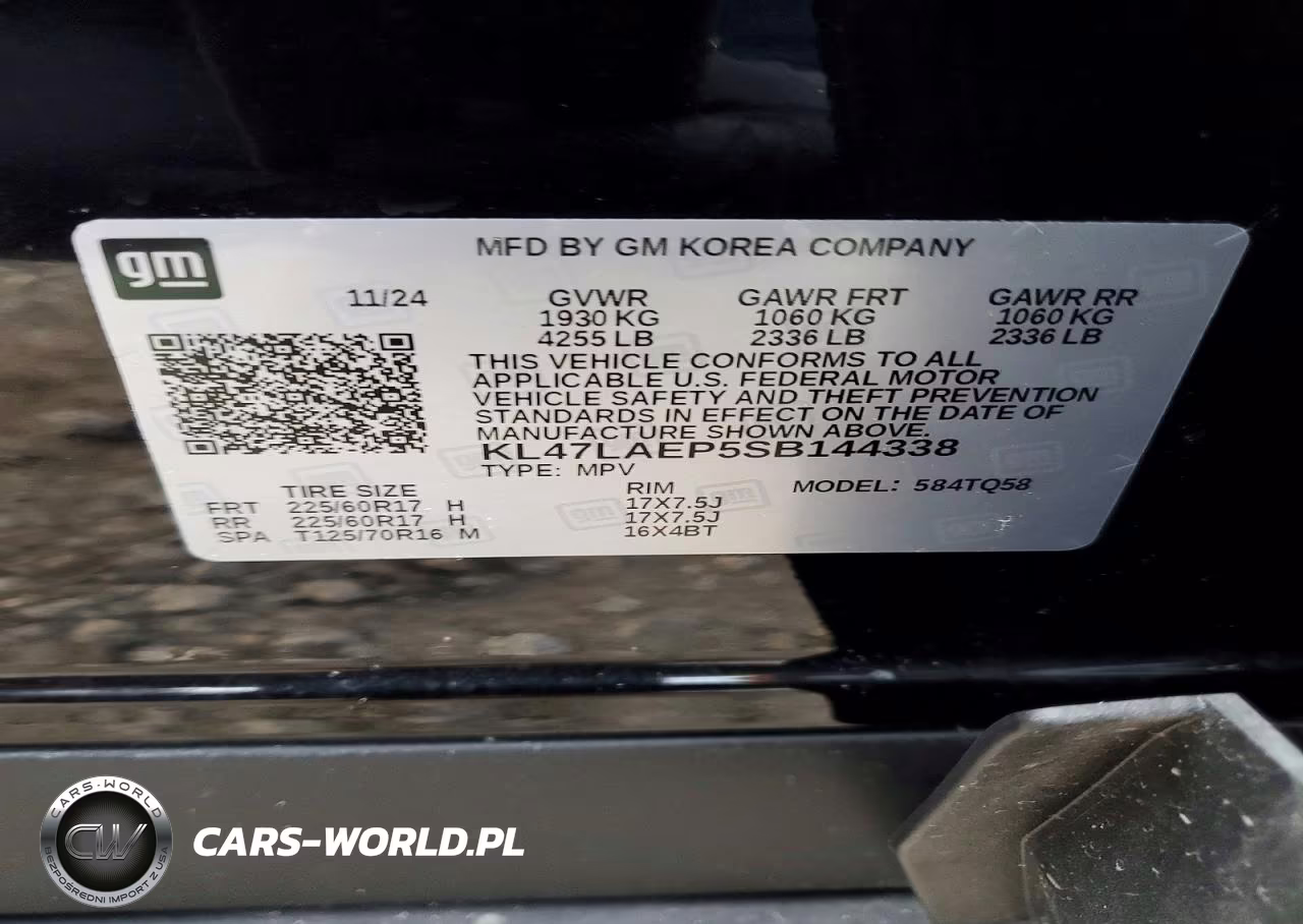 2025 Buick Envista Preferred Fwd VIN:KL47LAEP5SB144338 - 13