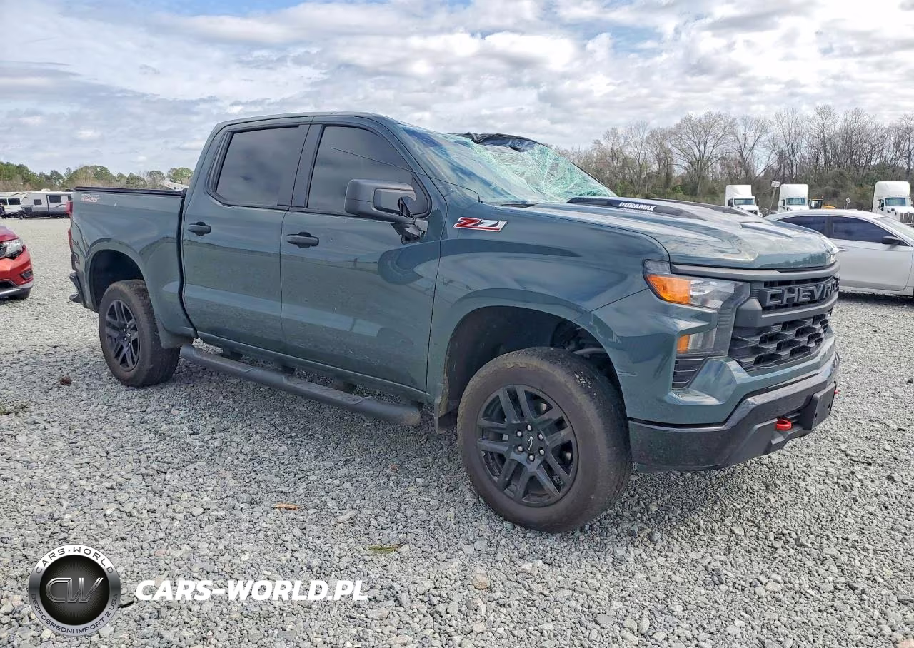 2025 Chevrolet Silverado K1500 Trail Boss Custom VIN:3GCUKCE85SG305441 - 4