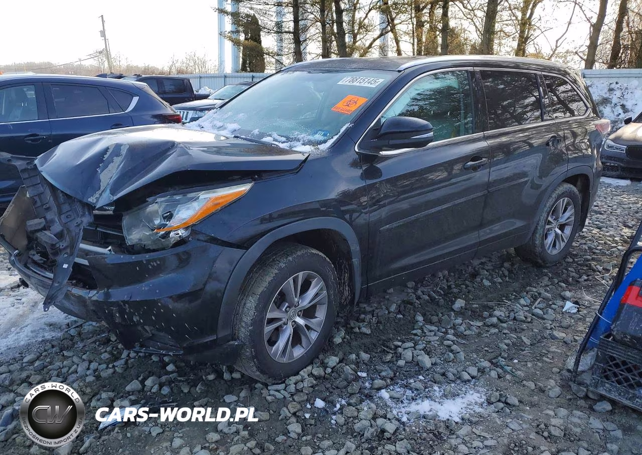 2015 Toyota Highlander Xle