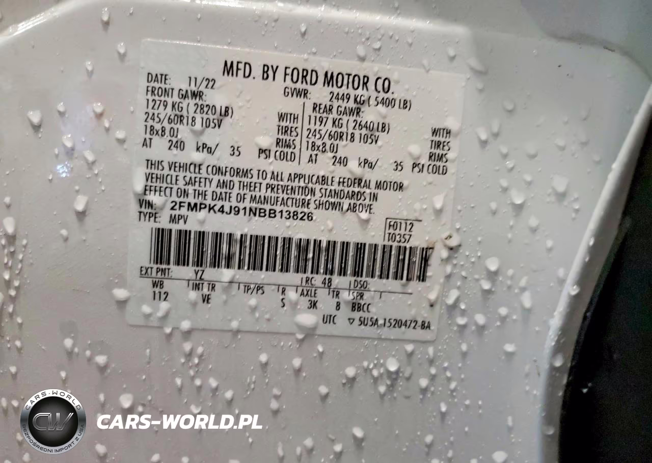 2022 Ford Edge Sel VIN:2FMPK4J91NBB13826 - 14