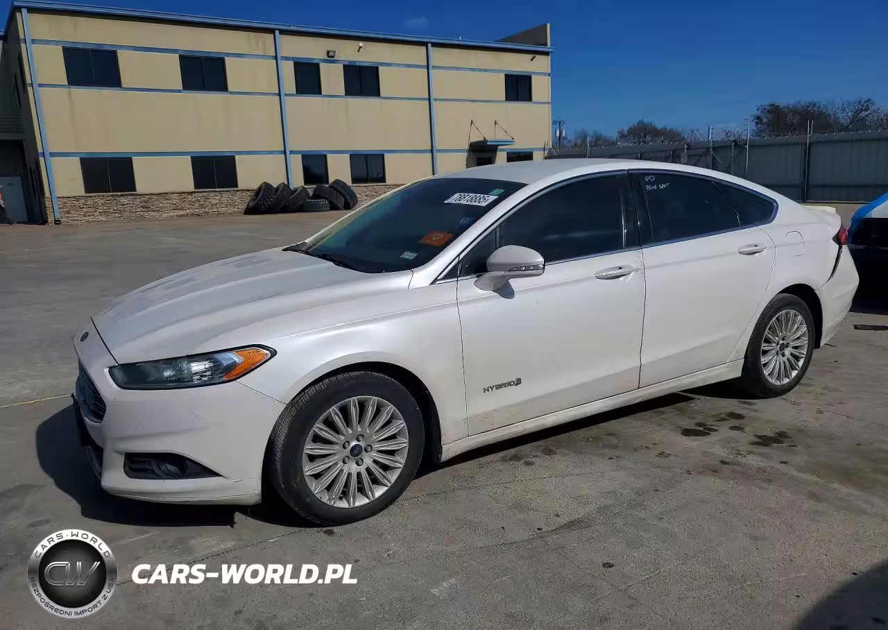 2013 Ford Fusion Se Hybrid