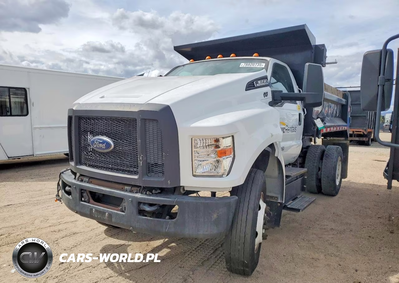 2018 Ford F650 Super Duty Dump Truck VIN:1FDPF6AYXJDF05246 - 2