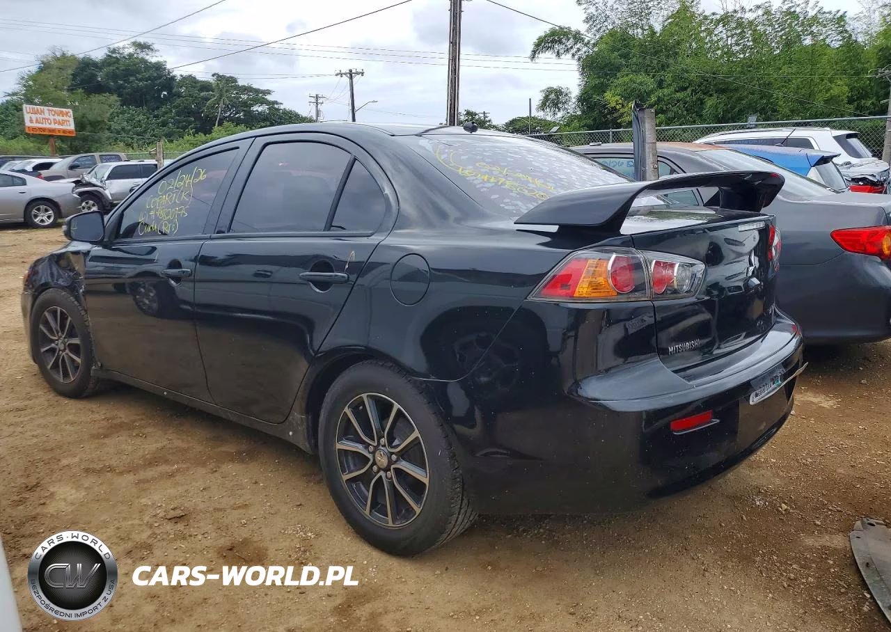 2017 Mitsubishi Lancer Es VIN:JA32U2FU8HU007381 - 2