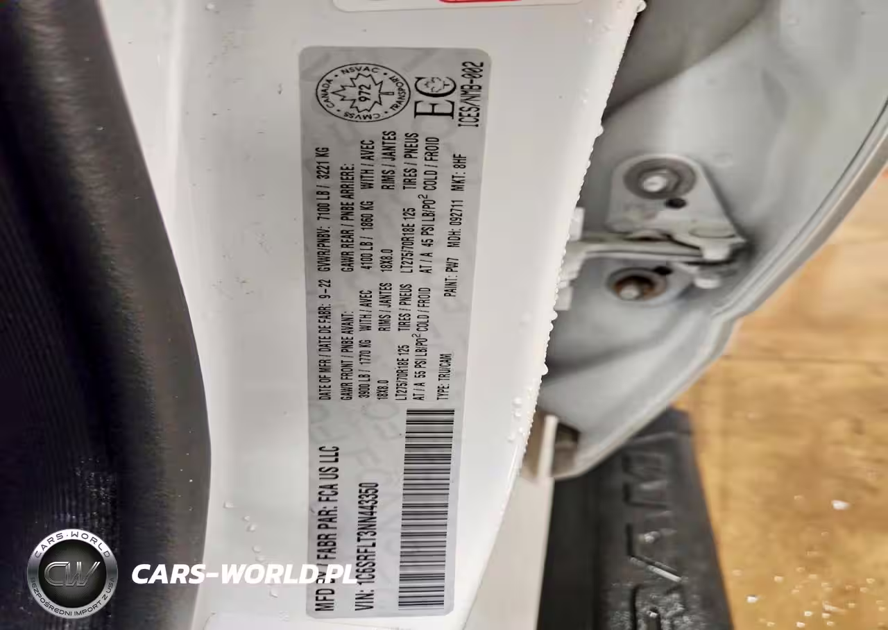 2022 Ram 1500 Rebel VIN:1C6SRFLT3NN443350 - 12