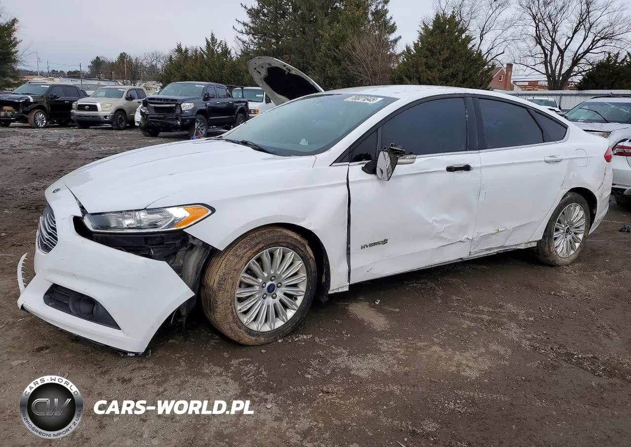 2016 Ford Fusion Se Hybrid