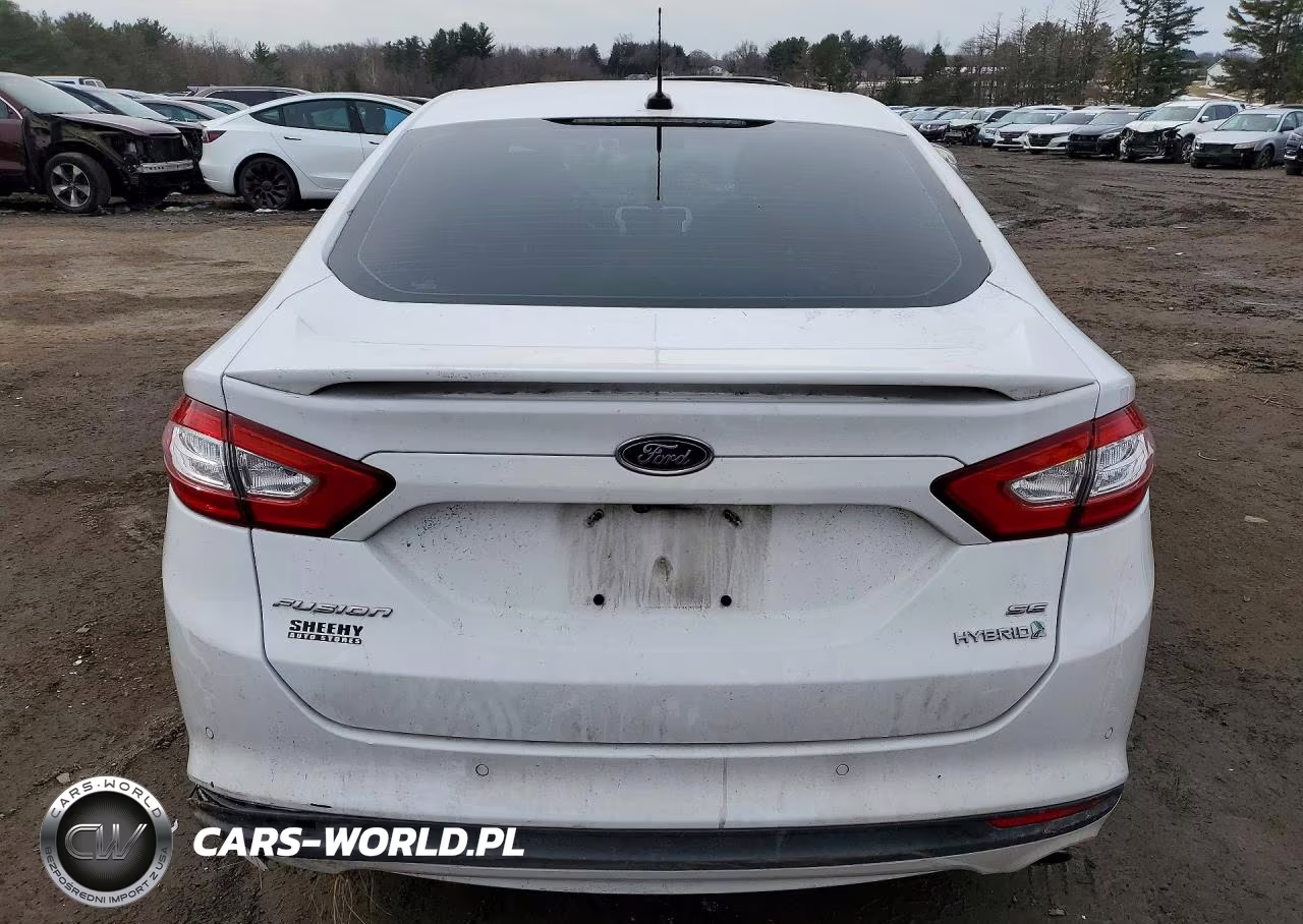 2016 Ford Fusion Se Hybrid VIN:3FA6P0LU0GR351589 - 6