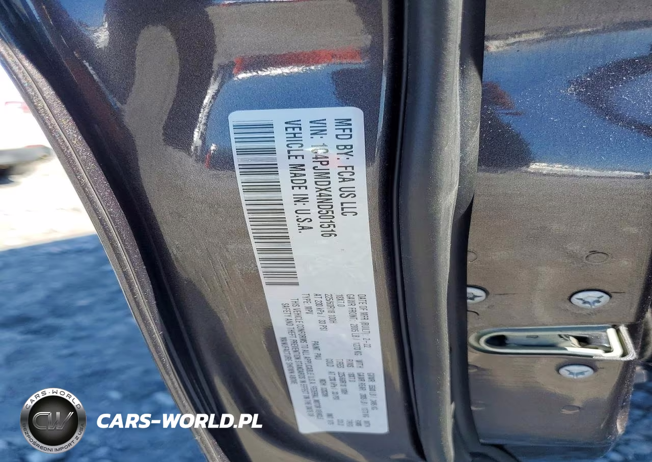 2022 Jeep Cherokee Limited VIN:1C4PJMDX4ND501516 - 12