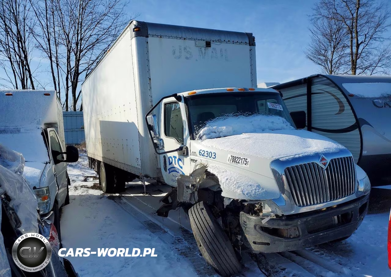 2019 International Mv607 Box Truck
