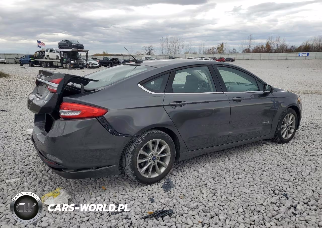 2017 Ford Fusion Se Hybrid VIN:3FA6P0LU4HR222918 - 3