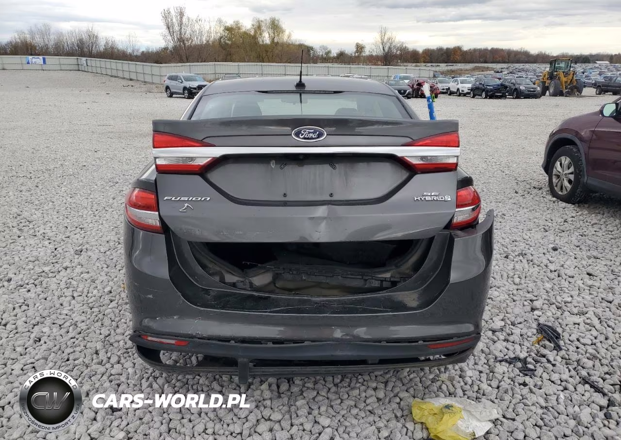 2017 Ford Fusion Se Hybrid VIN:3FA6P0LU4HR222918 - 6