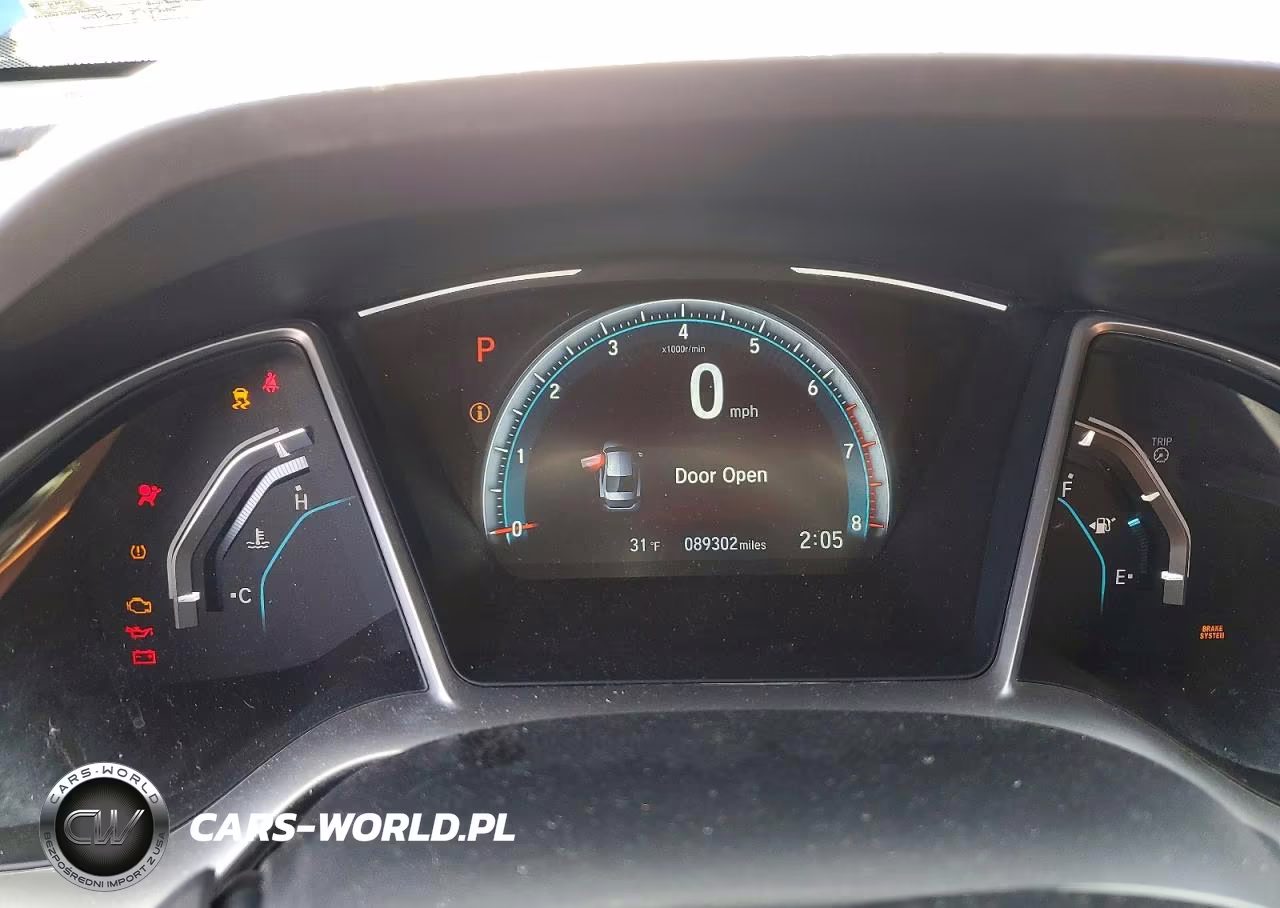 2017 Honda Civic Ex VIN:19XFC1F39HE010974 - 9