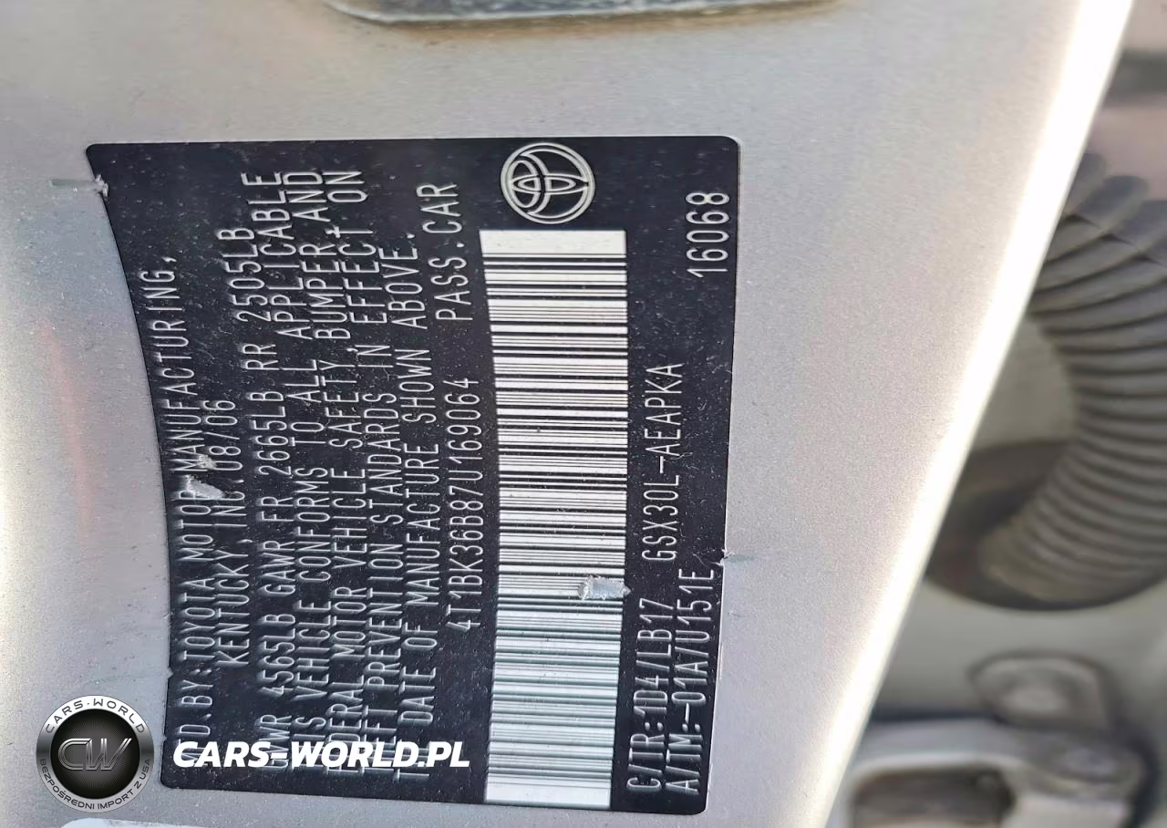 2007 Toyota Avalon Limited VIN:4T1BK36B87U169064 - 12