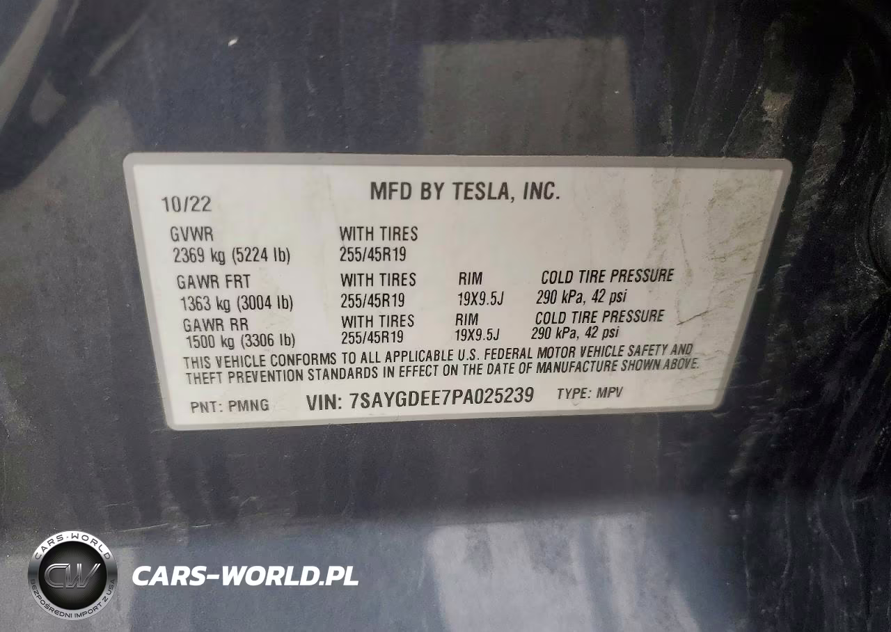 2023 Tesla Model Y VIN:7SAYGDEE7PA025239 - 13
