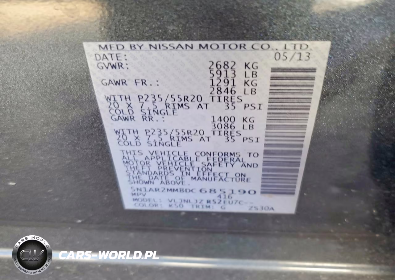 2013 Niss Pathfinder S VIN:5N1AR2MM8DC685190 - 13