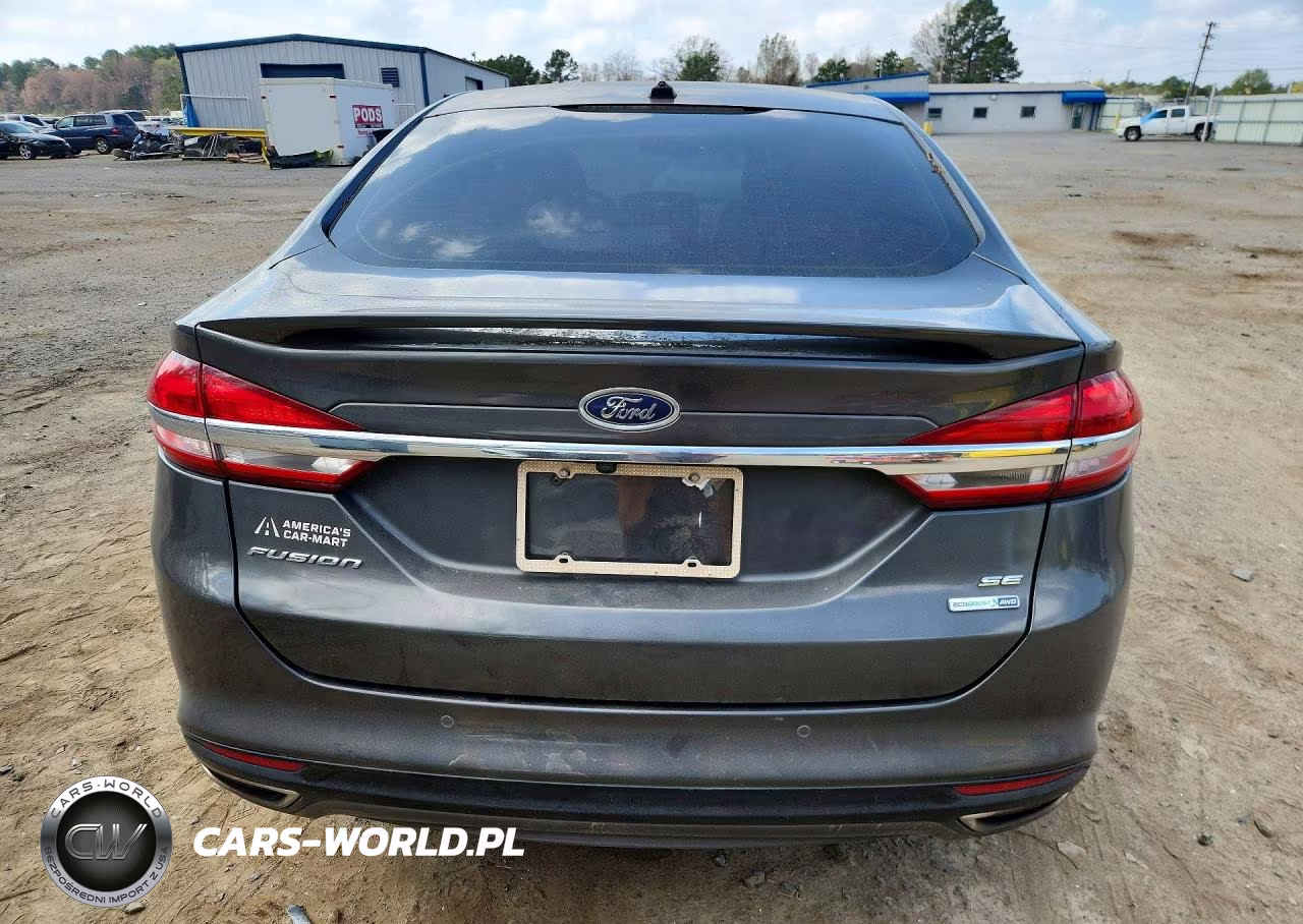 2017 Ford Fusion Se VIN:3FA6P0T90HR264398 - 6
