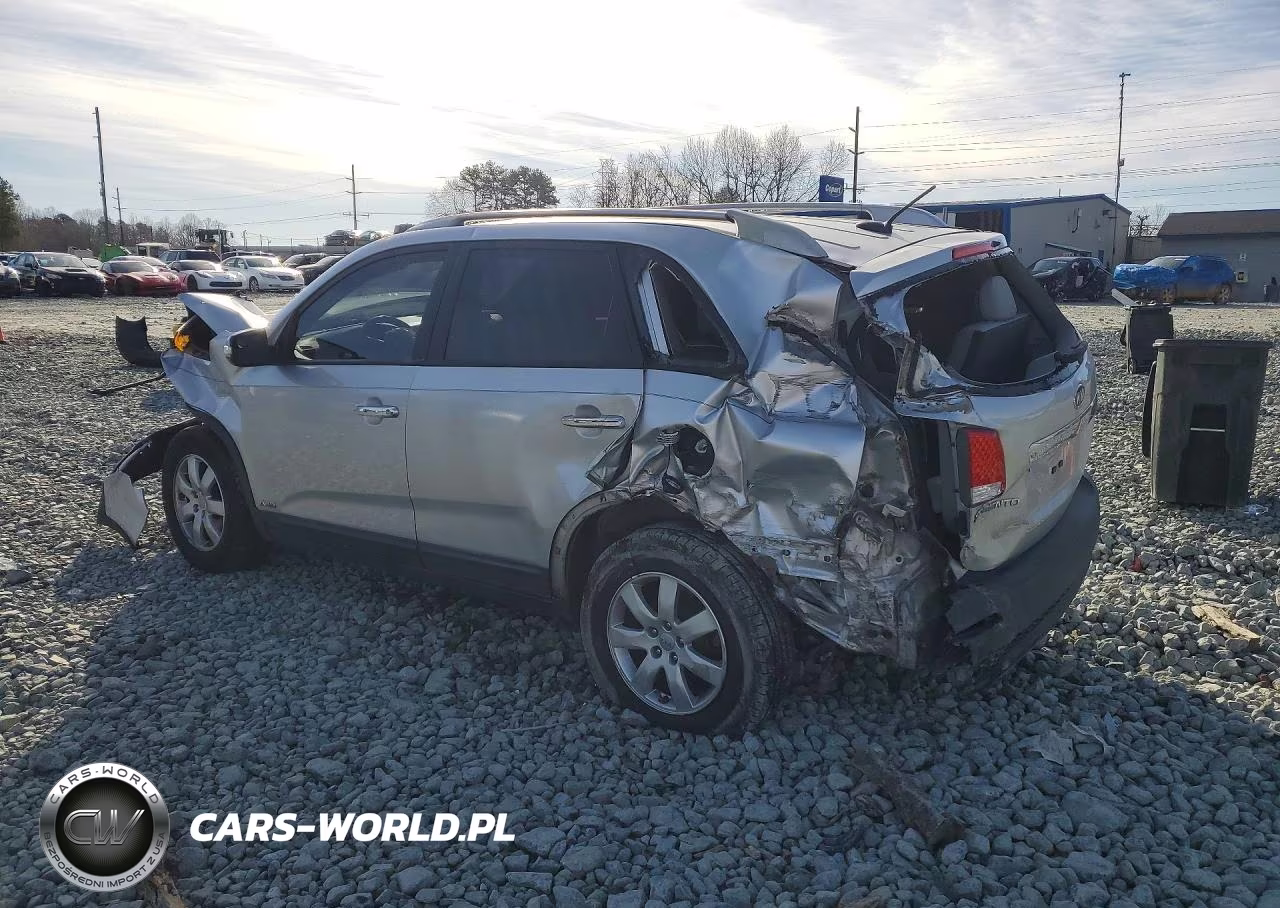 2012 Kia Sorento Lx VIN:5XYKTDA2XCG287613 - 2