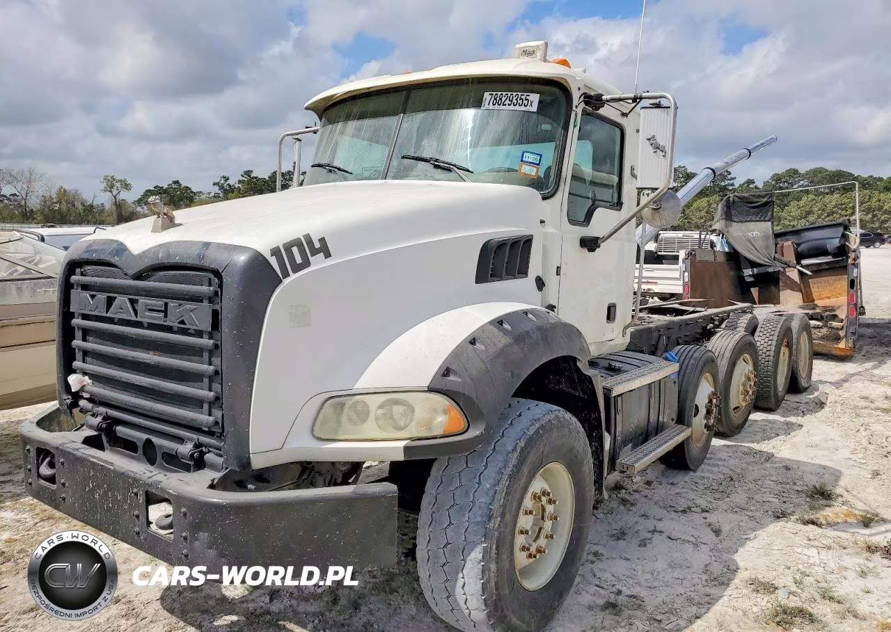 2016 Mack Granite Dump Truck VIN:1M2AX13C6GM034311 - 2