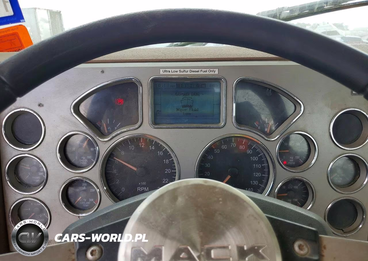 2016 Mack Granite Dump Truck VIN:1M2AX13C6GM034311 - 8