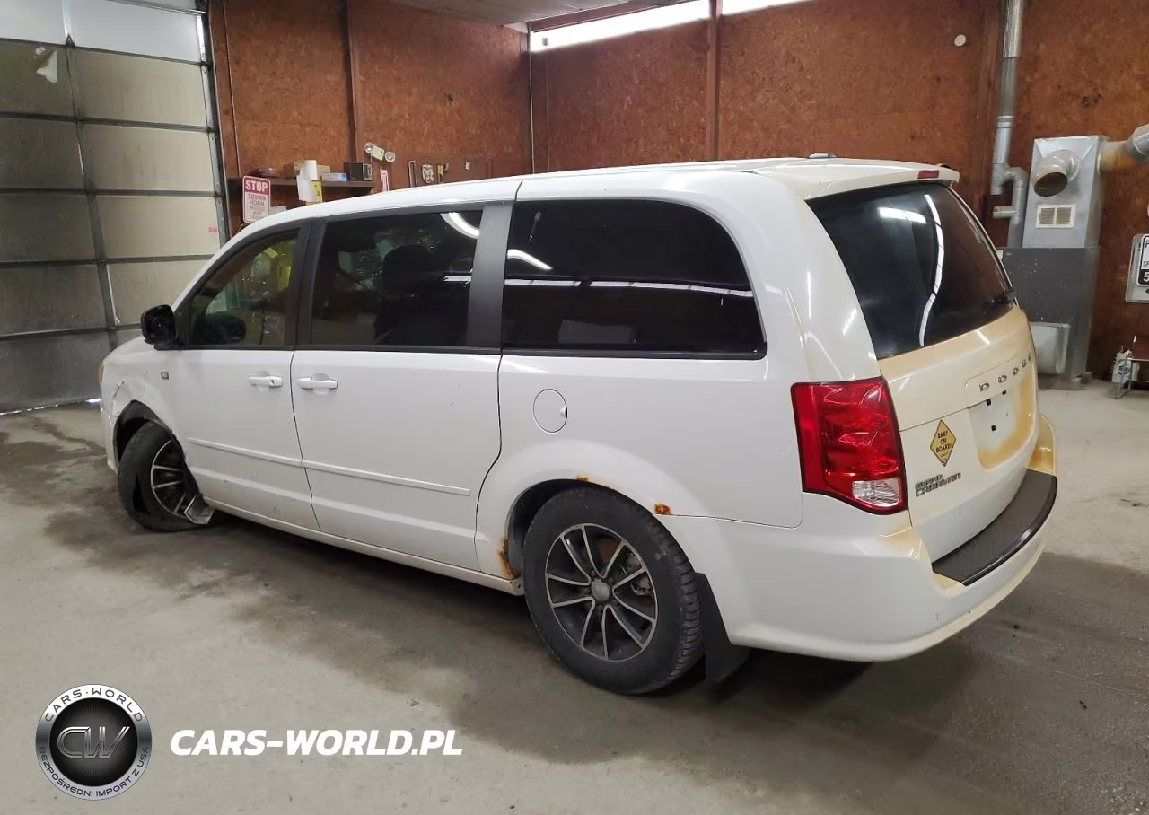 2014 Dodge Grand Caravan Se VIN:2C4RDGBGXER465526 - 2