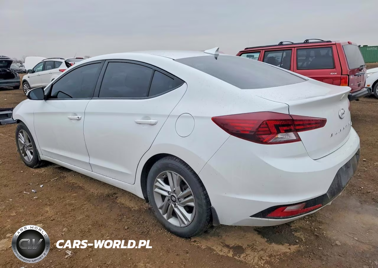 2020 Hyundai Elantra Sel VIN:5NPD84LF1LH587981 - 2