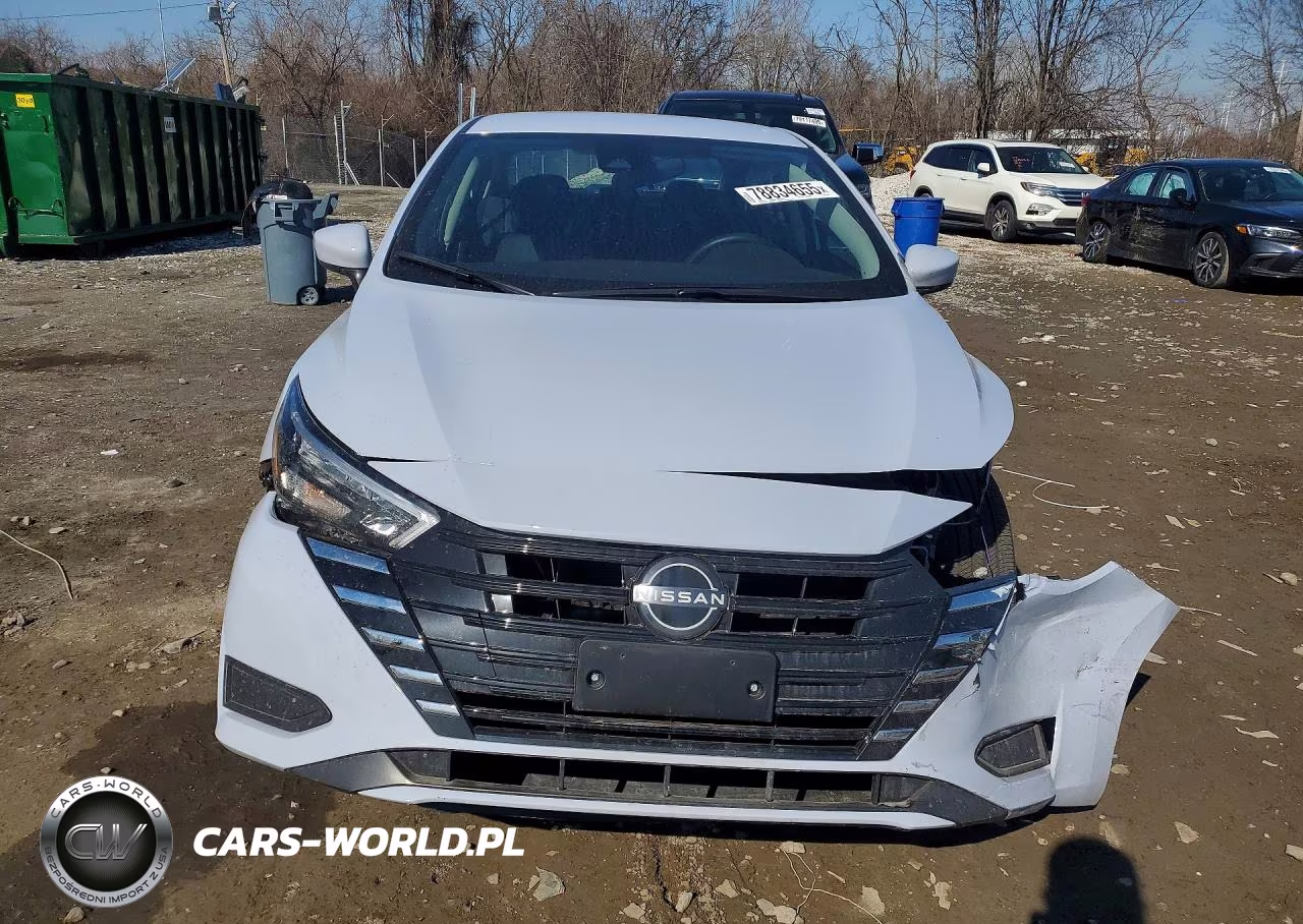 2025 Nissan Versa Sv VIN:3N1CN8EV4SL857173 - 5