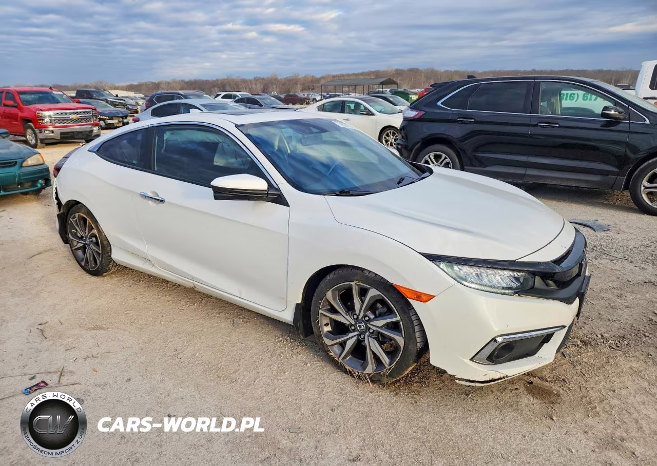 2019 Honda Civic Touring VIN:2HGFC3B95KH351565 - 4